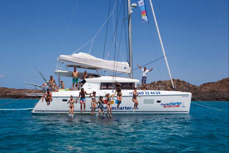 Paseo en catamarán a la isla de Lobos