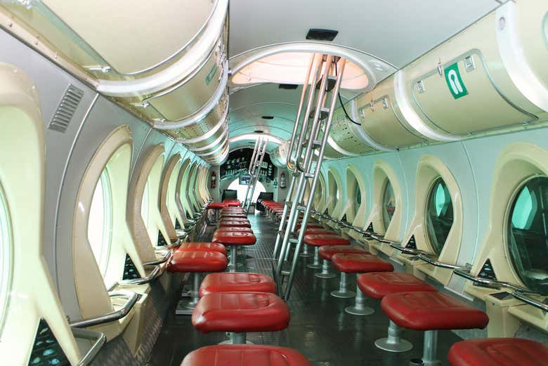 Interior del submarino